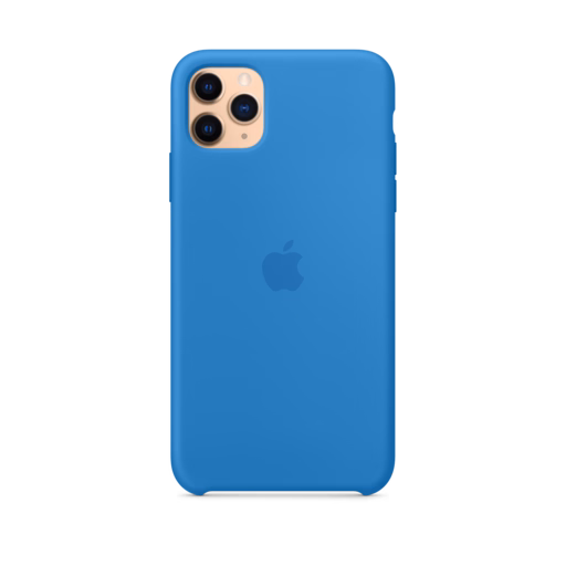 iPhone 11 Pro Max Silicone Case — Surf Blue
