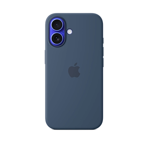 iPhone 16 Silicone Case — Denim iPhone 16 Silicone Case — Denim