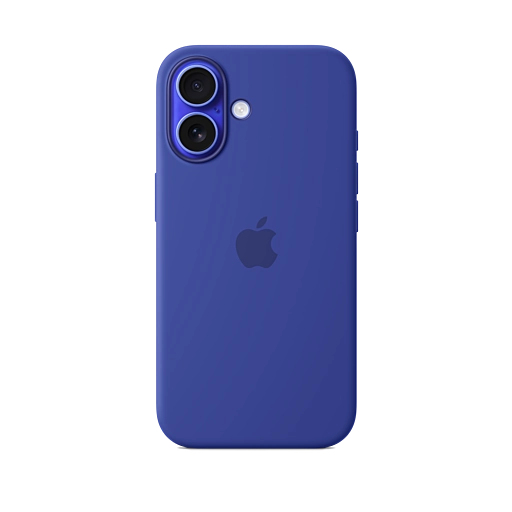 iPhone 16 Silicone Case — Ultramarine iPhone 16 Silicone Case — Ultramarine