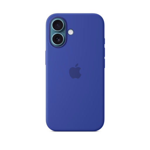 iPhone 16 Silicone Case with MagSafe — Ultramarine