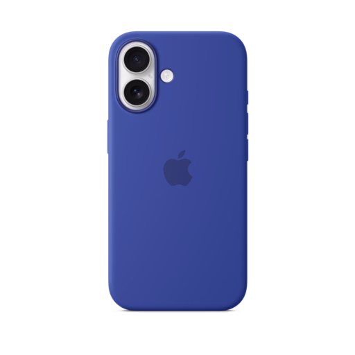 iPhone 16 Silicone Case with MagSafe — Ultramarine