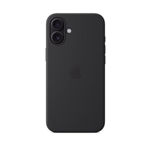 iPhone 16 Plus Silicone Case — Black