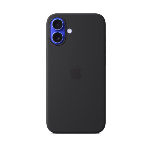 iPhone 16 Plus Silicone Case with MagSafe — Black