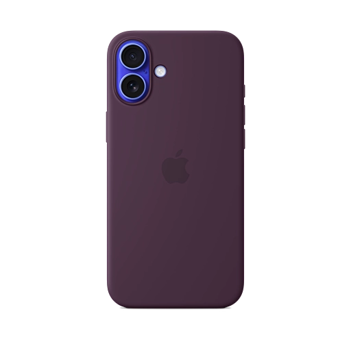 iPhone 16 Plus Silicone Case — Plum iPhone 16 Plus Silicone Case — Plum