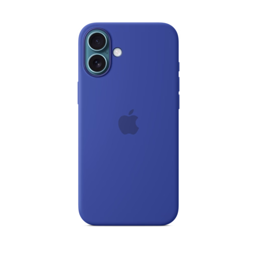 iPhone 16 Plus Silicone Case with MagSafe — Ultramarine