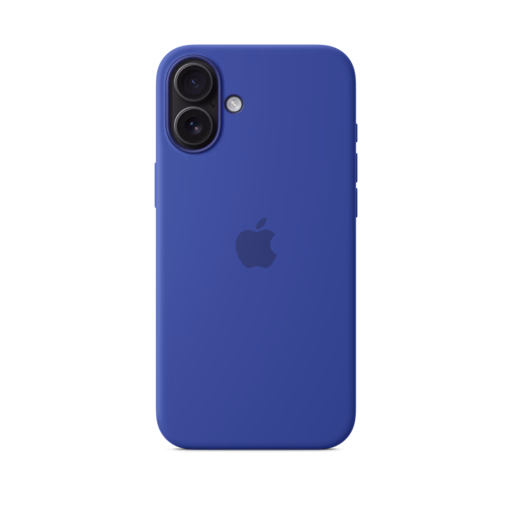 iPhone 16 Plus Silicone Case with MagSafe — Ultramarine