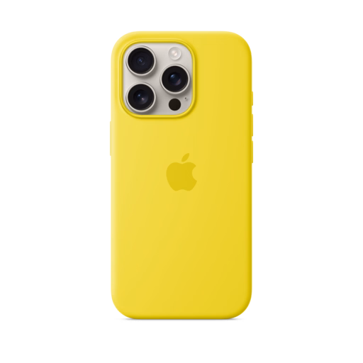 iPhone 16 Pro Silicone Case with MagSafe — Star Fruit