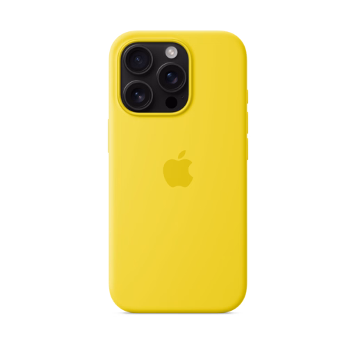 iPhone 16 Pro Silicone Case with MagSafe — Star Fruit