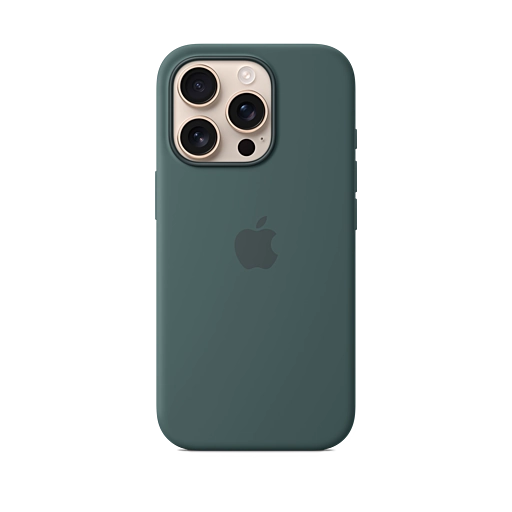 iPhone 16 Pro Silicone Case — Lake Green iPhone 16 Pro Silicone Case — Lake Green