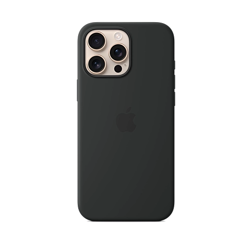 iPhone 16 Pro Max Silicone Case — Black iPhone 16 Pro Max Silicone Case — Black