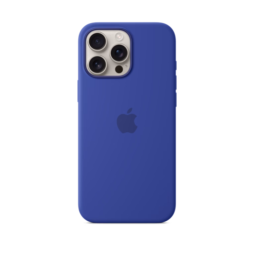 iPhone 16 Pro Max Silicone Case with MagSafe — Ultramarine