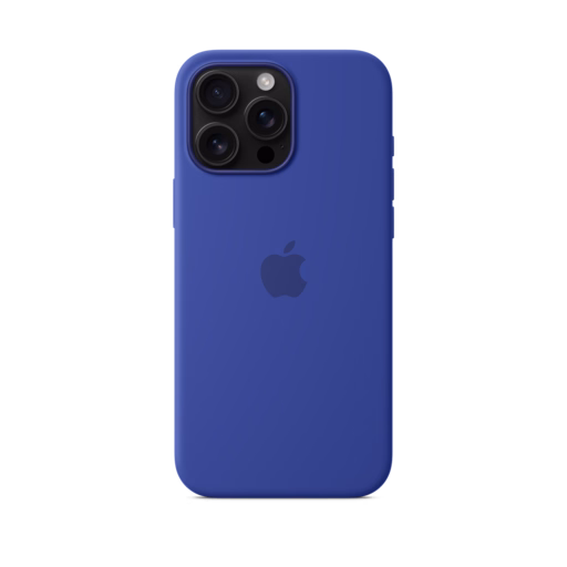 iPhone 16 Pro Max Silicone Case with MagSafe — Ultramarine