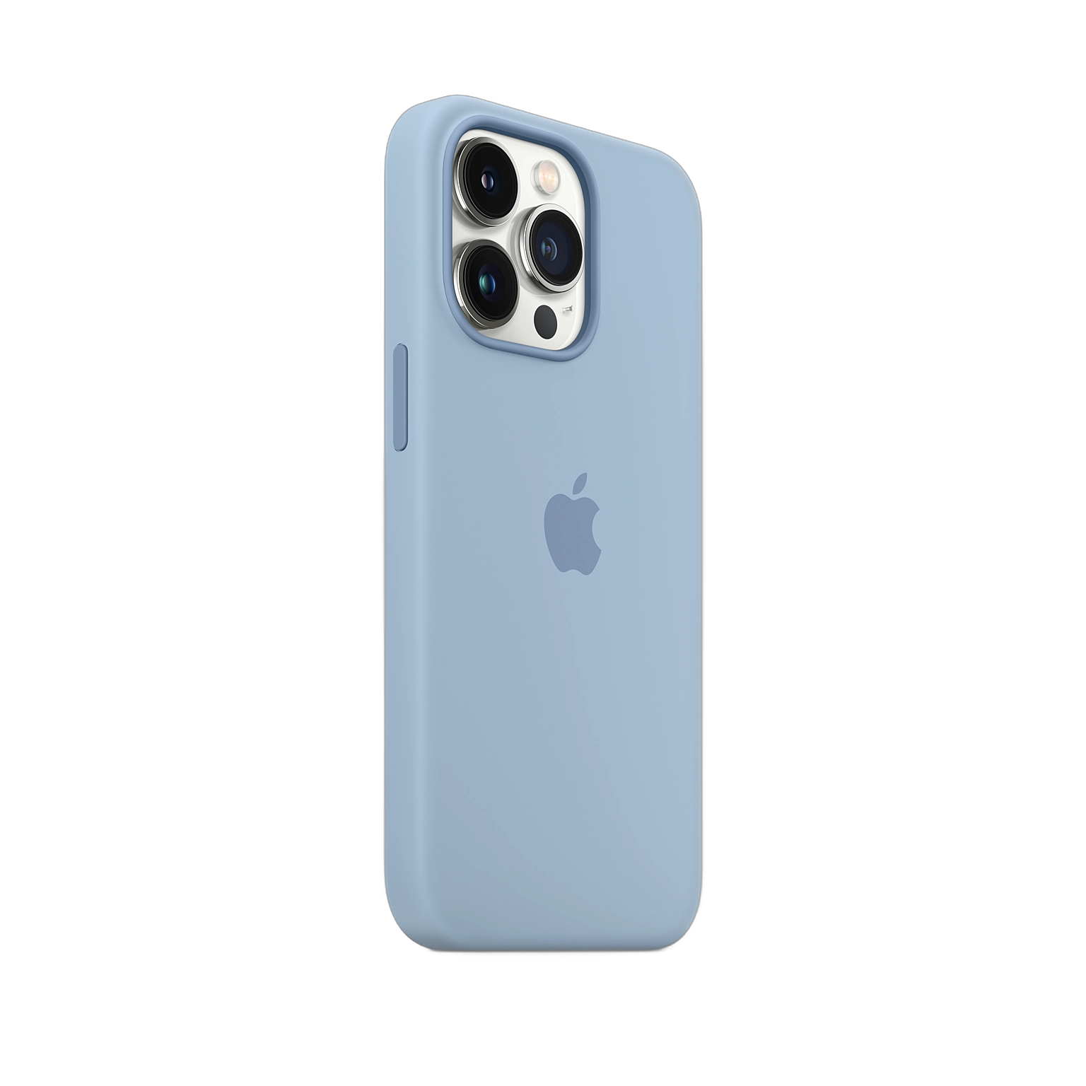 iPhone 13 Pro Silicone Case with MagSafe — Blue Fog