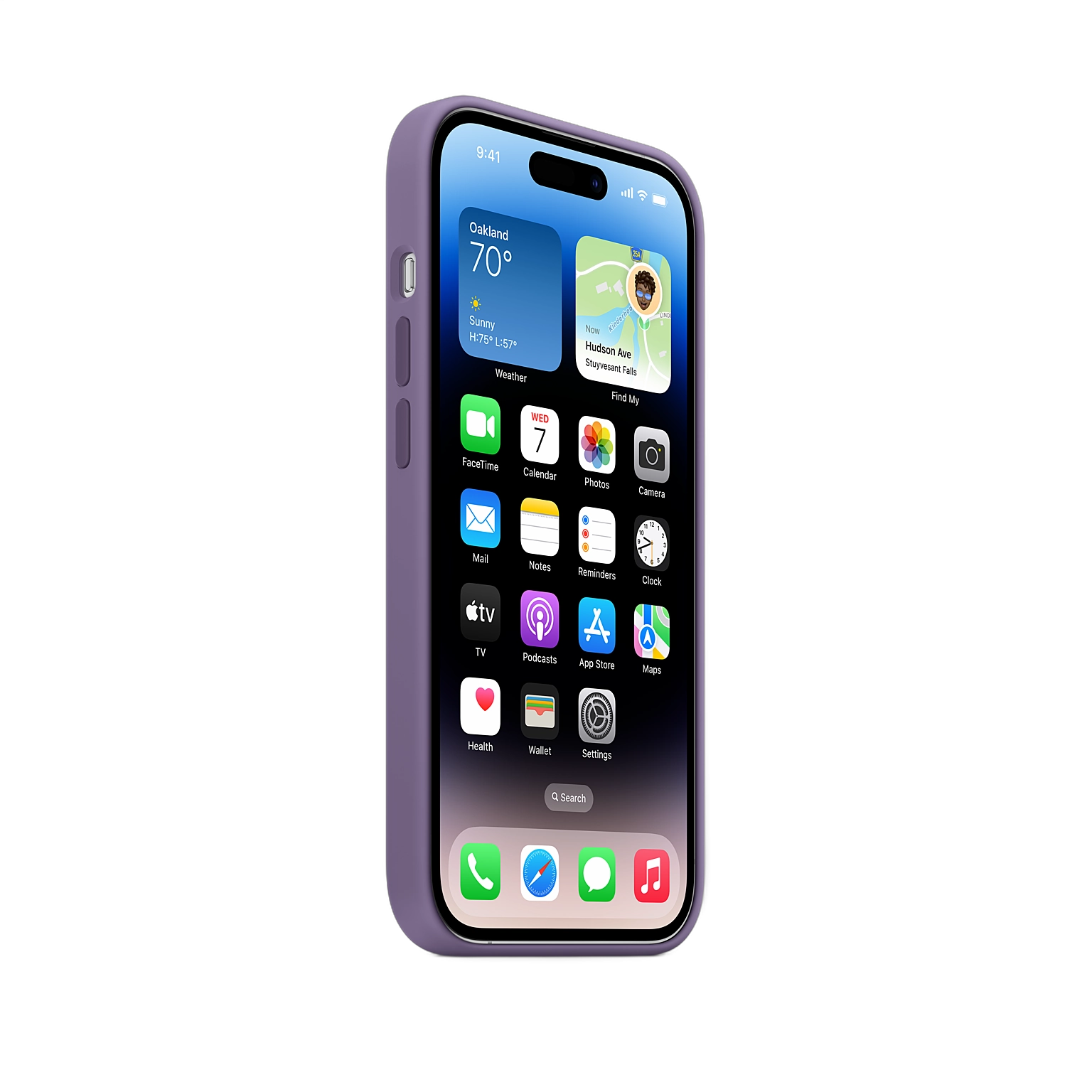 iPhone 14 Pro Silicone Case with MagSafe — Iris